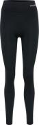 Hummel Women's hmlCLEA Seamless Mid Waist Tights Black Melange