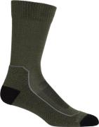 Icebreaker Men's Merino Hike+ Light Crew Socks Loden/Black/Gritstone H...