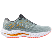 Mizuno Women's Wave Inspire 20 Gray Mist/White/Dubarry