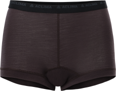 Aclima Women's LightWool Hipster Chocolate Plum