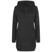 Women's Knit Long Hoodie Jet Black