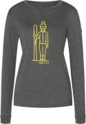 Women's Skianto Long Sleeve Pirate Grey Melange/Gold