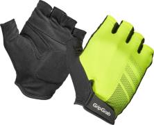 Gripgrab Ride RC Lite Padded Short Finger Summer Gloves Yellow Hi-Vis