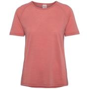 Kari Traa Women's Sanne Wool Tee Dark Dusty Orange Pink