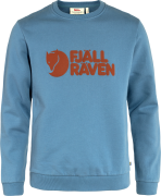 Fjällräven Men's Fjällräven Logo Sweater Dawn Blue