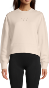 Casall Women's Boxy Crew Neck Sweatshirt Light Sand