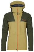 Pinewood Women's Abisko Trekking 3-Layer Jacket Goldenhay/Mossgreen