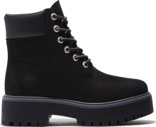 Timberland Women's 6 Inch Lace Up Waterproof Boot Jet Black