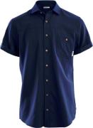 Aclima Men's LeisureWool Short Sleeve Shirt Navy Blazer