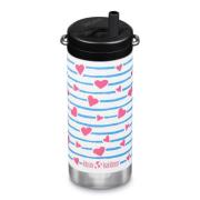 Klean Kanteen TKWide 355ml (Twist Cap) Heart Stripe