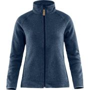 Fjällräven Women's Övik Fleece Zip Sweater Navy