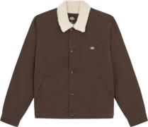 Dickies Men's Duck Canvas Deck Jacket Dark Brown