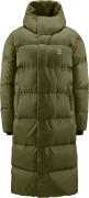 Haglöfs Women's Long Down Parka Olive Green