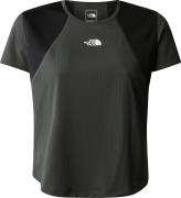 The North Face Women's Lightbright Short Sleeve Tee Asphalt Grey/TNF B...