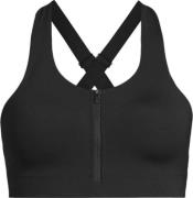 Casall Women's Impact Zip Sports Bra Black