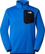 The North Face Men's Crest 1/4 Zip Fleece Hero Blue/TNF Black