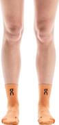 On Unisex Performance Run Sock Mid Tangerine/Flame