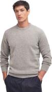 Barbour Men's Essential Crew-Neck Jumper Stone