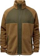 Pinewood Men's Pile Fleece Jacket D.sand/mossgreen