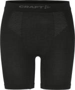 Craft Men's Wool Seamless Boxer 6-Inch  Black