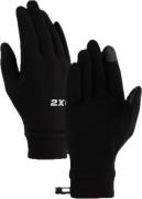 2XU Run Glove Black/silver Reflective