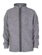 Lindberg Kids' Loe Wool Jacket Grey Melange