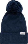 Bergans Juniors' Storetind Wool Pom Beanie Navy Blue