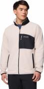 Columbia Men's Fast Trek Overlay Full Zip Fleece Jacket Dark Stone, Bl...
