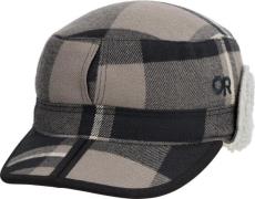 Outdoor Research Men's Yukon Cap Black/Pewter Plaid