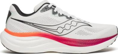 Saucony Men's Ride 19 White/Srimson