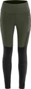 Fjällräven Women's Keb Agile Tights Deep Forest-black