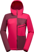 La Sportiva Women's Freeway Wind Jacket Azalea/Redwood