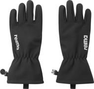 Reima Kids' Softshell Gloves Tehden Black