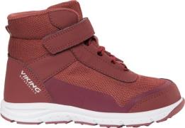 Viking Kids' Knapper Reflective Mid Waterproof 1V Dark Pink