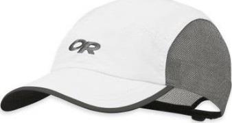 Outdoor Research Unisex Swift Cap White/Light Grey