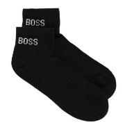 BOSS Strumpor 2P Casual Sport Sneaker Socks Svart Strl 39/42 Herr