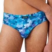 Bruno Banani Kalsonger Pixel Star Sportslip Brief Blå Mönstrad polyest...