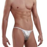 Doreanse Kalsonger Men G-string Silver polyester Small Herr