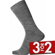 Egtved Strumpor Wool Twin Sock Grå Strl 45/48