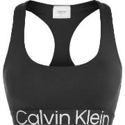 Calvin Klein BH Sport Medium Impact Sports Bra Svart Small Dam