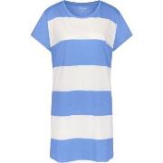 Triumph Nightdress NDK 02 X Vit/Blå bomull 38 Dam