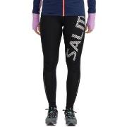 Salming Logo Tights 2.0 Women Svart polyester Small Dam