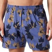 Schiesser Kalsonger 2P Fun Prints Boxer Shorts Ljusblå m Möns bomull M...