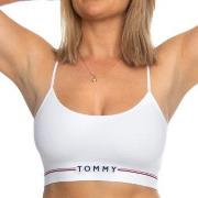 Tommy Hilfiger BH Seamless Unlined Bralette Vit polyamid Large Dam