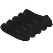 Resteröds Strumpor 5P Bamboo Invisible Socks Svart Strl 40/45 Herr