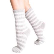 PJ Salvage Strumpor Cosy Socks Grårandig One Size Dam