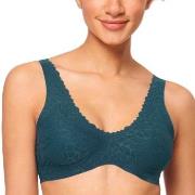 Sloggi BH ZERO Feel Lace 2.0 Bralette Petrol Medium Dam