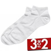 Dovre Strumpor 2P Cotton Sneaker Sock Vit Strl 40/45 Herr