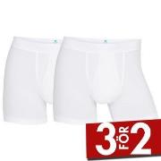 Dovre Kalsonger 2P Organic Cotton Boxer With Fly Vit ekologisk bomull ...