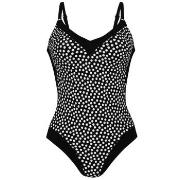 Rosa Faia Summer Dot Swimsuit Svart/Vit C 42 Dam